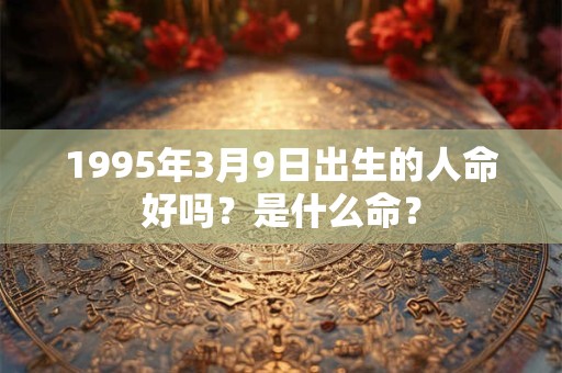 1995年3月9日出生的人命好吗？是什么命？