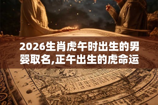 2026生肖虎午时出生的男婴取名,正午出生的虎命运怎么样