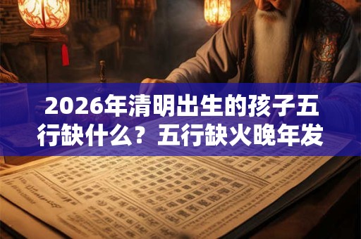 2026年清明出生的孩子五行缺什么？五行缺火晚年发达