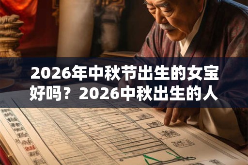 2026年中秋节出生的女宝好吗?2026中秋出生的人什么性格? 2026年中秋节出生的女宝好吗?2026中秋出生的人什么性格?