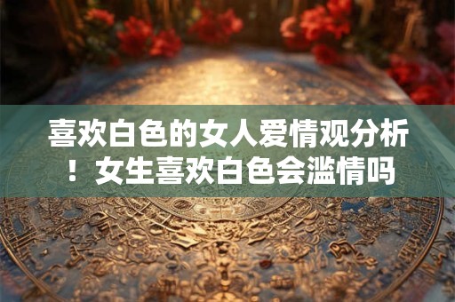 喜欢白色的女人爱情观分析!女生喜欢白色会滥情吗 喜欢白色的女人爱情观分析!女生喜欢白色会滥情吗