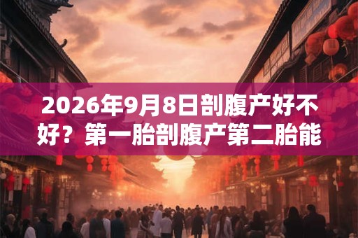 2026年9月8日剖腹产好不好？第一胎剖腹产第二胎能顺产吗？