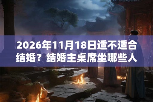 2026年11月18日适不适合结婚?结婚主桌席坐哪些人? 2026年11月18日适不适合结婚?结婚主桌席坐哪些人?