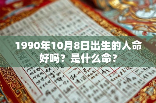 1990年10月8日出生的人命好吗?是什么命? 1990年10月8日出生的人命好吗?是什么命?