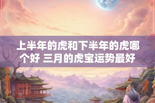 上半年的虎和下半年的虎哪个好 三月的虎宝运势最好 上半年的虎和下半年的虎哪个好 三月的虎宝运势最好