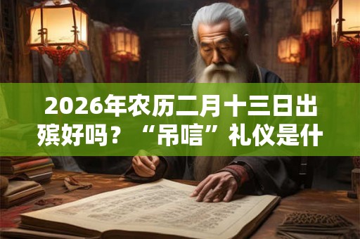 2026年农历二月十三日出殡好吗?“吊唁”礼仪是什么? 2026年农历二月十三日出殡好吗?“吊唁”礼仪是什么?