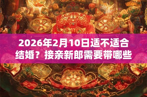 2026年2月10日适不适合结婚？接亲新郎需要带哪些人？