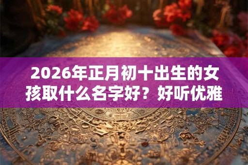 2026年正月初十出生的女孩取什么名字好？好听优雅的名字推荐