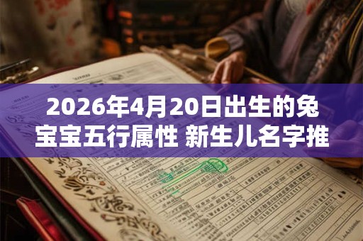 2026年4月20日出生的兔宝宝五行属性 新生儿名字推荐 2026年4月20日出生的兔宝宝五行属性 新生儿名字推荐