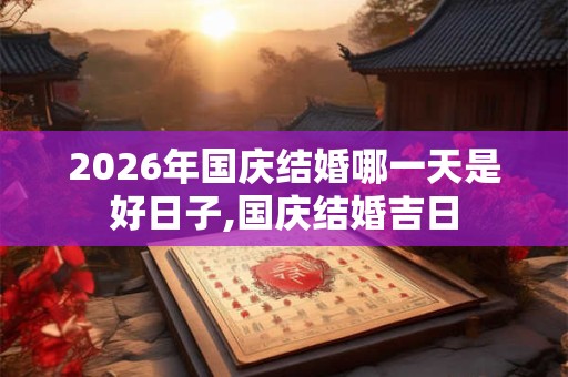 2026年国庆结婚哪一天是好日子,国庆结婚吉日 2026年国庆结婚哪一天是好日子,国庆结婚吉日