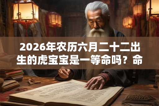2026年农历六月二十二出生的虎宝宝是一等命吗？命运如何？