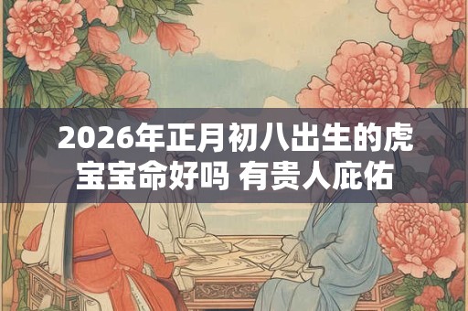 2026年正月初八出生的虎宝宝命好吗 有贵人庇佑