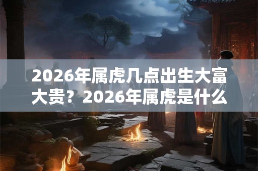 2026年属虎几点出生大富大贵？2026年属虎是什么命？