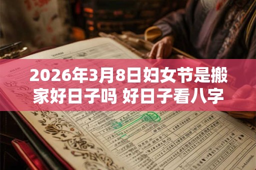 2026年3月8日妇女节是搬家好日子吗 好日子看八字 2026年3月8日妇女节是搬家好日子吗 好日子看八字