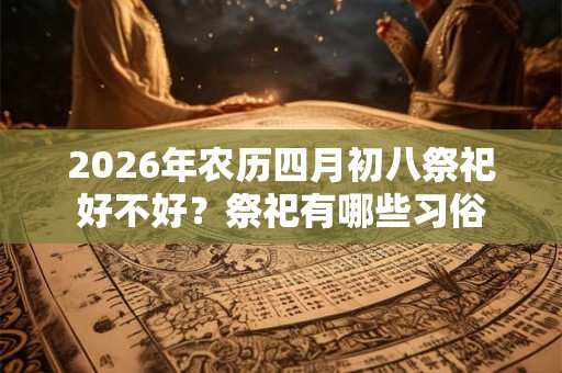2026年农历四月初八祭祀好不好？祭祀有哪些习俗