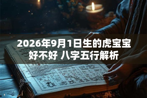 2026年9月1日生的虎宝宝好不好 八字五行解析 2026年9月1日生的虎宝宝好不好 八字五行解析