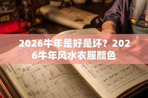 2026牛年是好是坏？2026牛年风水衣服颜色