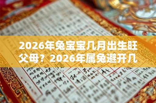 2026年兔宝宝几月出生旺父母？2026年属兔避开几月？