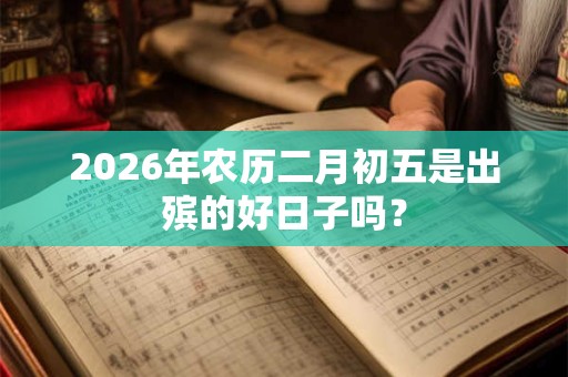 2026年农历二月初五是出殡的好日子吗？