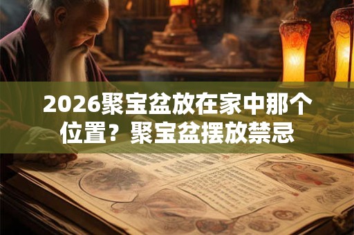 2026聚宝盆放在家中那个位置？聚宝盆摆放禁忌