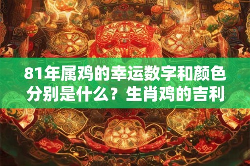 81年属鸡的幸运数字和颜色分别是什么？生肖鸡的吉利颜色