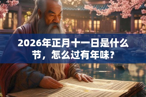 2026年正月十一日是什么节，怎么过有年味？