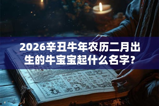 2026辛丑牛年农历二月出生的牛宝宝起什么名字？