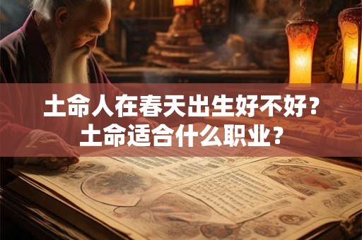 土命人在春天出生好不好?土命适合什么职业? 土命人在春天出生好不好?土命适合什么职业?