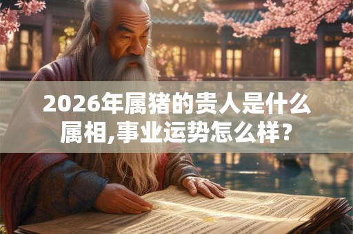 2026年属猪的贵人是什么属相,事业运势怎么样？