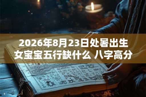 2026年8月23日处暑出生女宝宝五行缺什么 八字高分起名字 2026年8月23日处暑出生女宝宝五行缺什么 八字高分起名字