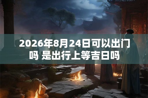 2026年8月24日可以出门吗 是出行上等吉日吗 2026年8月24日可以出门吗 是出行上等吉日吗