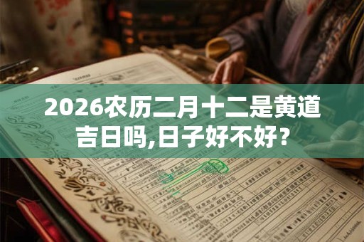 2026农历二月十二是黄道吉日吗,日子好不好？
