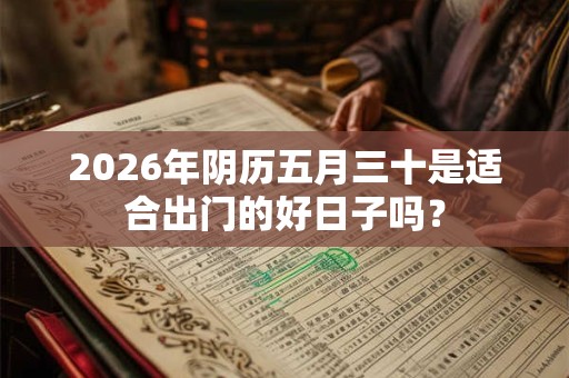 2026年阴历五月三十是适合出门的好日子吗? 2026年阴历五月三十是适合出门的好日子吗?