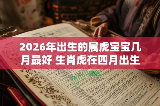 2026年出生的属虎宝宝几月最好 生肖虎在四月出生一生逍遥