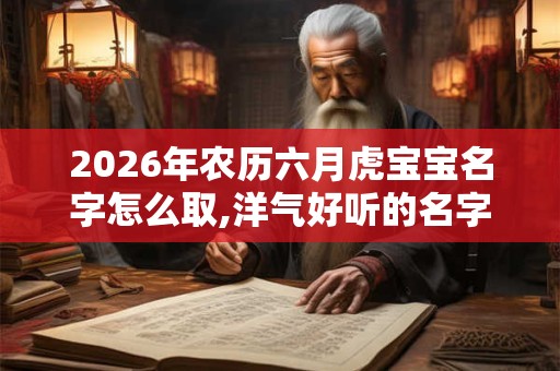 2026年农历六月虎宝宝名字怎么取,洋气好听的名字 2026年农历六月虎宝宝名字怎么取,洋气好听的名字