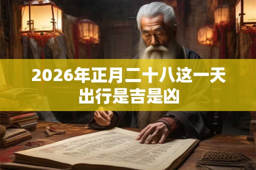 2026年正月二十八这一天出行是吉是凶