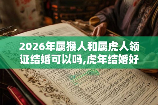 2026年属猴人和属虎人领证结婚可以吗,虎年结婚好不好？