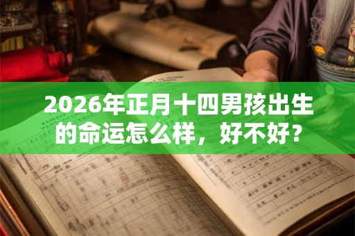 2026年正月十四男孩出生的命运怎么样,好不好? 2026年正月十四男孩出生的命运怎么样,好不好?
