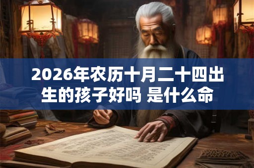 2026年农历十月二十四出生的孩子好吗 是什么命 2026年农历十月二十四出生的孩子好吗 是什么命