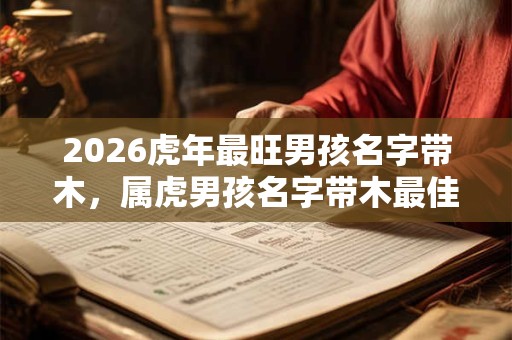 2026虎年最旺男孩名字带木，属虎男孩名字带木最佳字