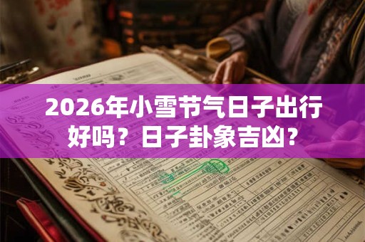 2026年小雪节气日子出行好吗？日子卦象吉凶？