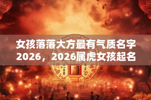 女孩落落大方最有气质名字2026，2026属虎女孩起名最佳字