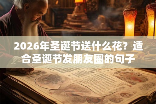 2026年圣诞节送什么花？适合圣诞节发朋友圈的句子