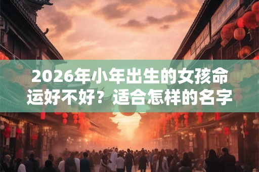 2026年小年出生的女孩命运好不好？适合怎样的名字