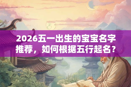 2026五一出生的宝宝名字推荐，如何根据五行起名？