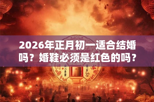 2026年正月初一适合结婚吗?婚鞋必须是红色的吗? 2026年正月初一适合结婚吗?婚鞋必须是红色的吗?