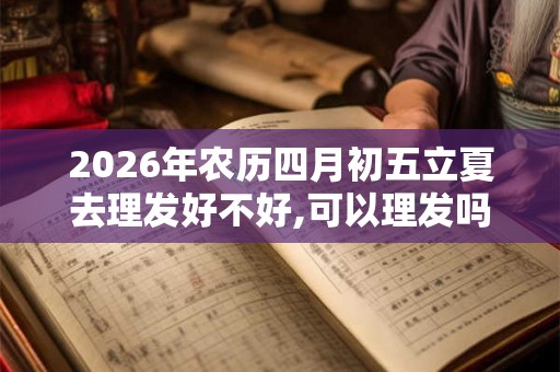 2026年农历四月初五立夏去理发好不好,可以理发吗？