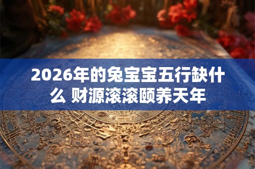 2026年的兔宝宝五行缺什么 财源滚滚颐养天年