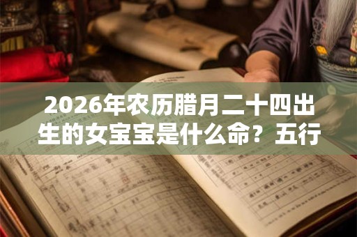 2026年农历腊月二十四出生的女宝宝是什么命？五行缺啥