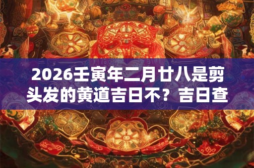 2026壬寅年二月廿八是剪头发的黄道吉日不？吉日查询